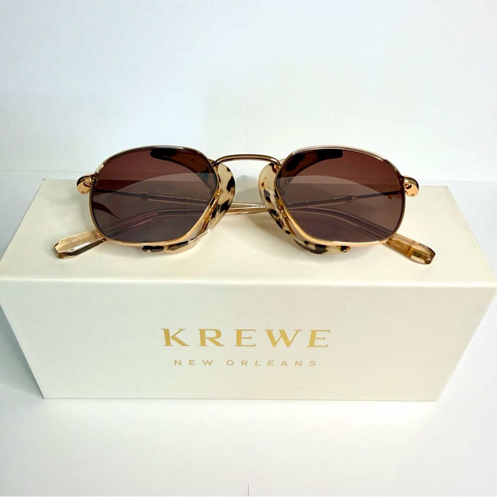 KREWE | Ward Blinker + Zulu Sunglasses - 18k Discontinued